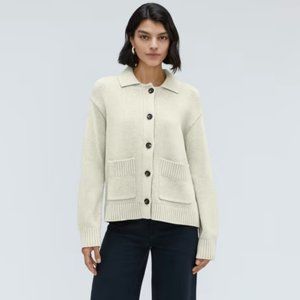Everlane Cotton Chore Sweater Jacket
